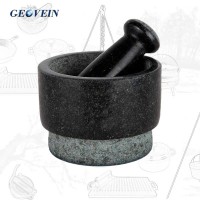 Amazon Selling Granite Molcajetes Herb Tools Wholesale Stone Mortar And Pestle Set