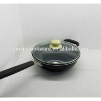 14inch 30cm hatchimals 4pcs wok pan glass lid basket untensil nylon tools mexico hot seller