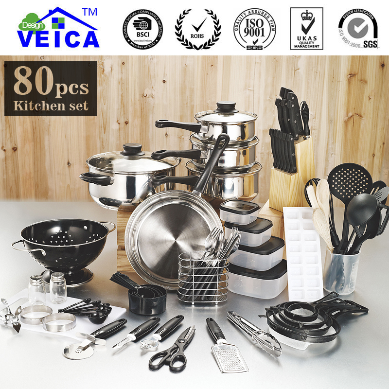 80 PCS KITCHEN SET