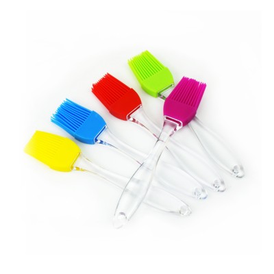 Silicone Baking Brush, Food Grade Silicone Oil Brush, Silicone Pastry Brush Set With PP Handle